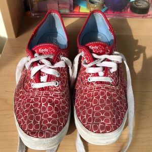 TAYLOR SWIFT x Keds - Red Sunglasses Sneakers